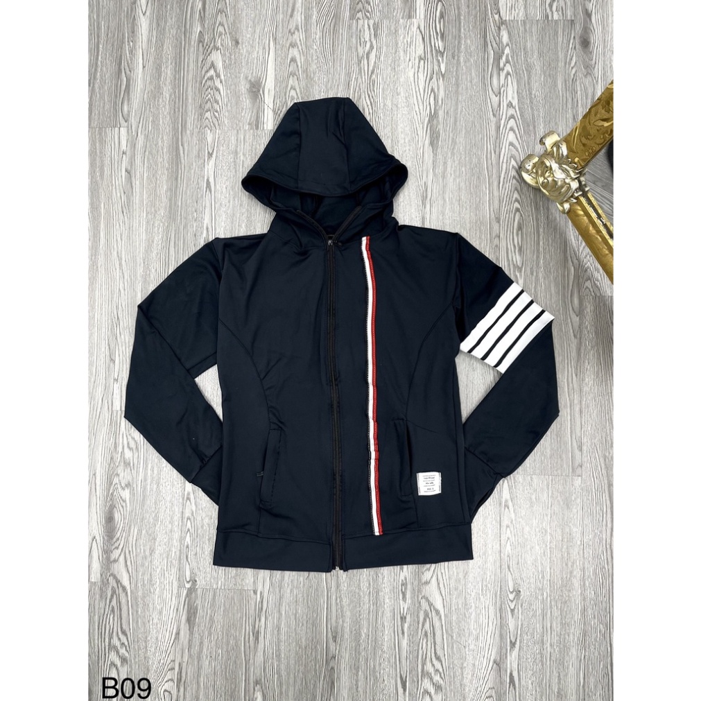 Áo chống nắng nam THOM - LV - Dior - Versace cao cấp vải thông hơi thoáng mát kẻ sọc hotrend 2022_AN06