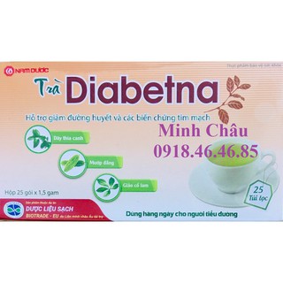 CHÍNH HÃNG Trà Diabetna - Giúp Hạ Đường Huyết