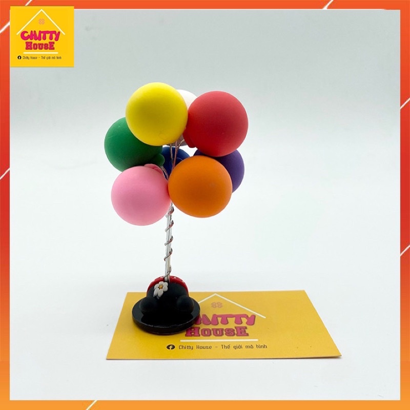 Bóng bay tỏ tình trang trí xe ô tô dễ thương bóng đất sét mềm màu phim hoạt hình trang trí ô tô trang trí taplo