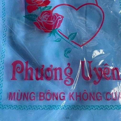 Màn/ Mùng tuyn chống muỗi hoạ tiết hoa size lớn 2m2 , 2m5,3m màn Thái Lan không cửa mẫu mã bền và đẹp