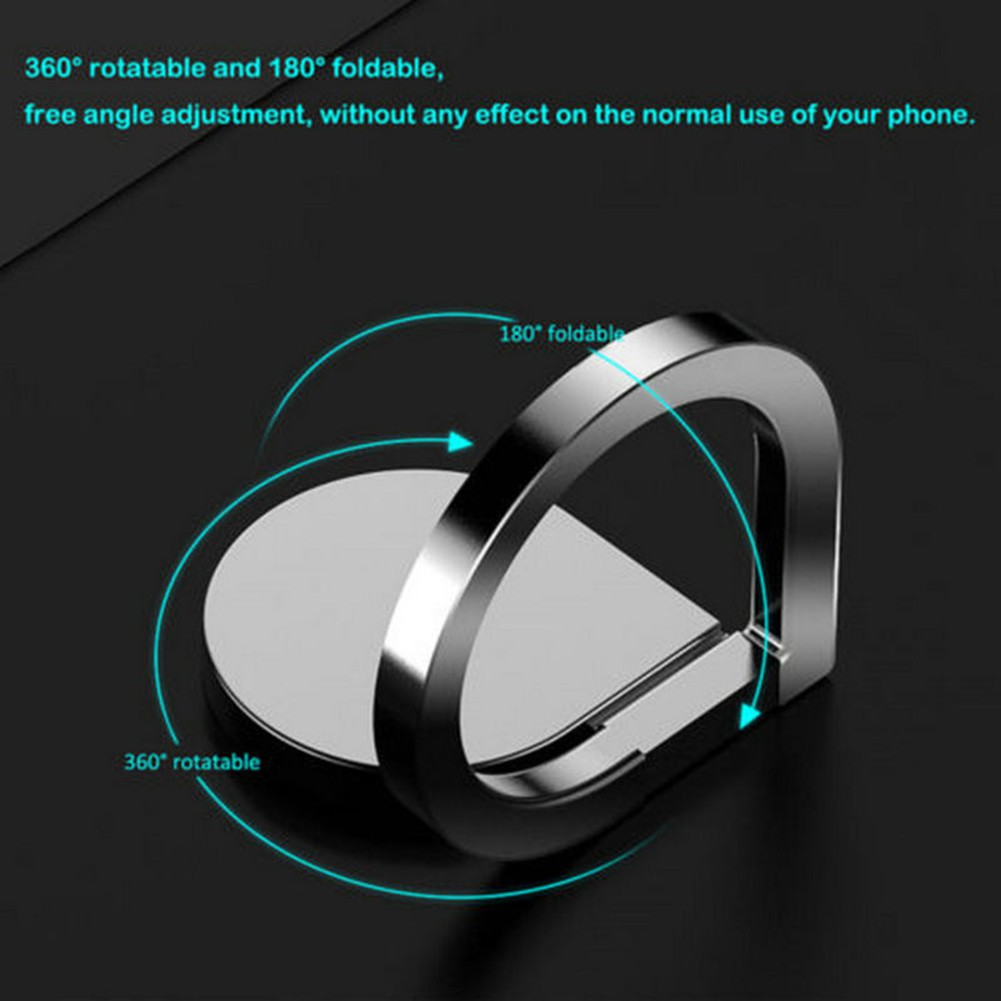 Vòng Nhẫn Đỡ Điện Thoại Xoay 360 Độ Cho Iphone Samsung Galaxy