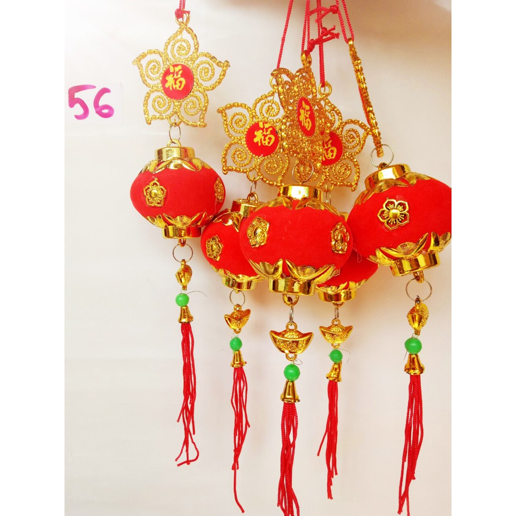 MAI ĐÈN NHUNG TRANG TRÍ TẾT NK56