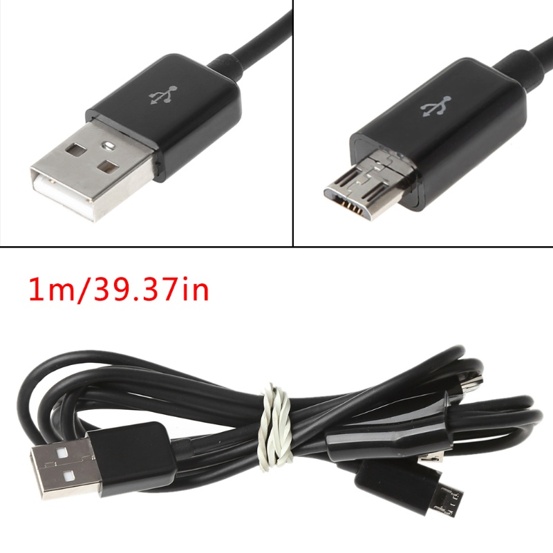Dây Cáp Đồng Bộ Dữ Liệu Kết Nối 1 Đến 3 Cổng USB Male Sang 3 Micro USB Male