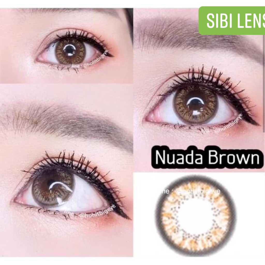 Lens NUADA BROWN - Lens Chuẩn Thái  - Cam Kết Chính Hãng