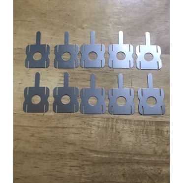 Kẽm hàn cell pin loại vuông 10 miếng - Điện Máy Tiến Đạt