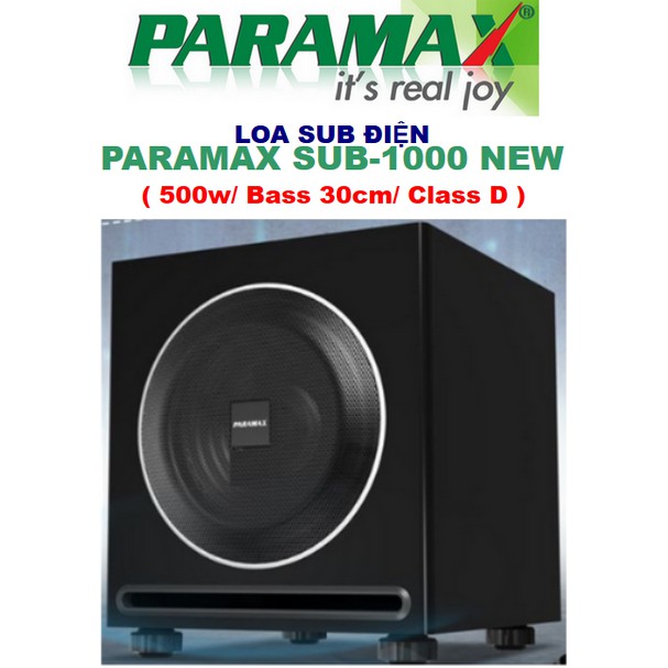 LOA-PARAMAX SUB 1000 NEW.