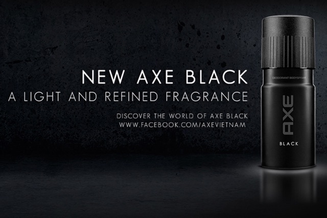 Xịt Ngăn Mùi Toàn Thân Axe Black (150ml) mầu đen