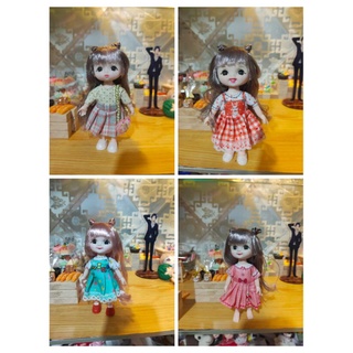 Quần áo búp bê size 1/8, búp bê 16cm - chỉ quần áo