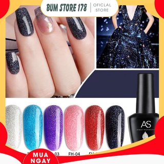 Sơn gel AS bền màu cực kì mướt 15ML (dành cho tiệm nail chuyên nghiệp) - FH