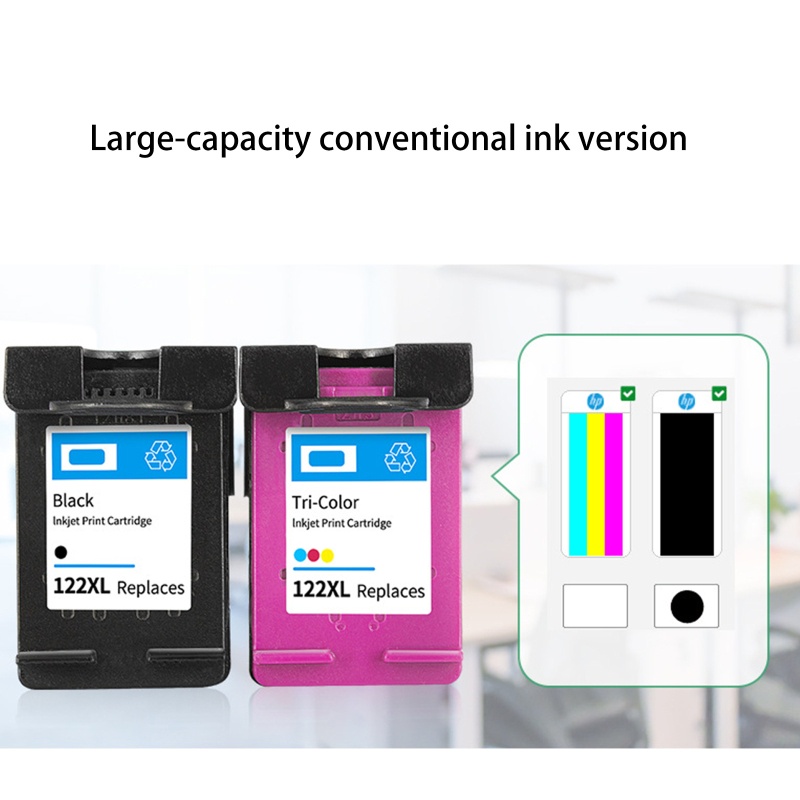 Hộp Mực Màu Cho Máy In HP122xl Deskjet 1000 / 1010 / 1011 / 1012 / 1015 / 1050 / 1050A / 1051 / 1055 / 1056 / 1510
