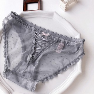 Quần lót Vic chấm bi dây đan M1