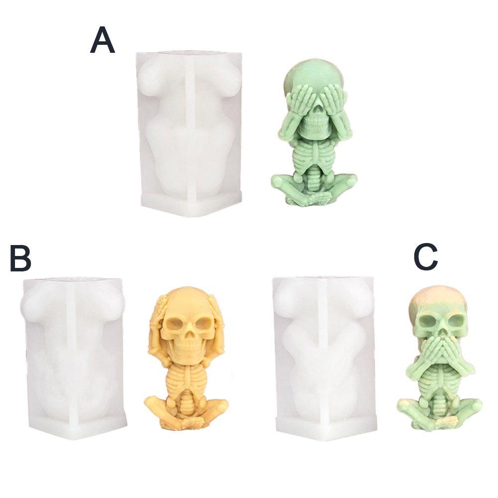 LONTIME Khuôn Làm Nến Nhựa Resin 3D