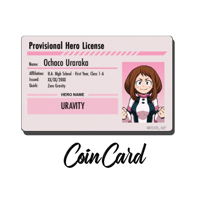 Miếng dán thẻ Học Viện Anh Hùng  (Sticker dán Thẻ ATM, Debit ,Thẻ Từ, Thẻ Chung Cư) | COINCARD
