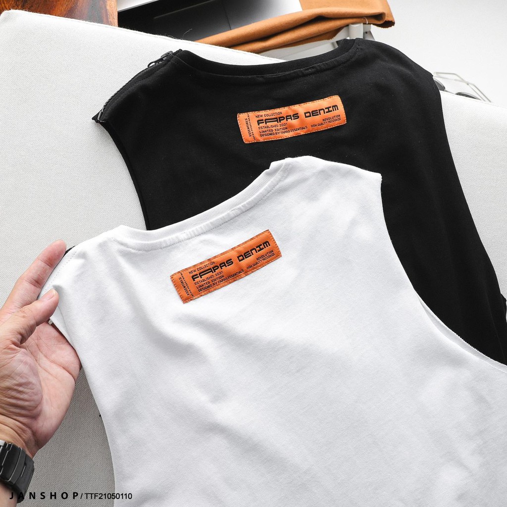 TANKTOP FAPAS ZIP VAI