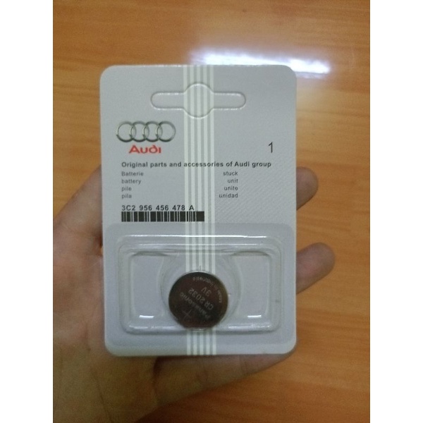 Pin chìa khóa xịn chính hãng xe Audi CR2032