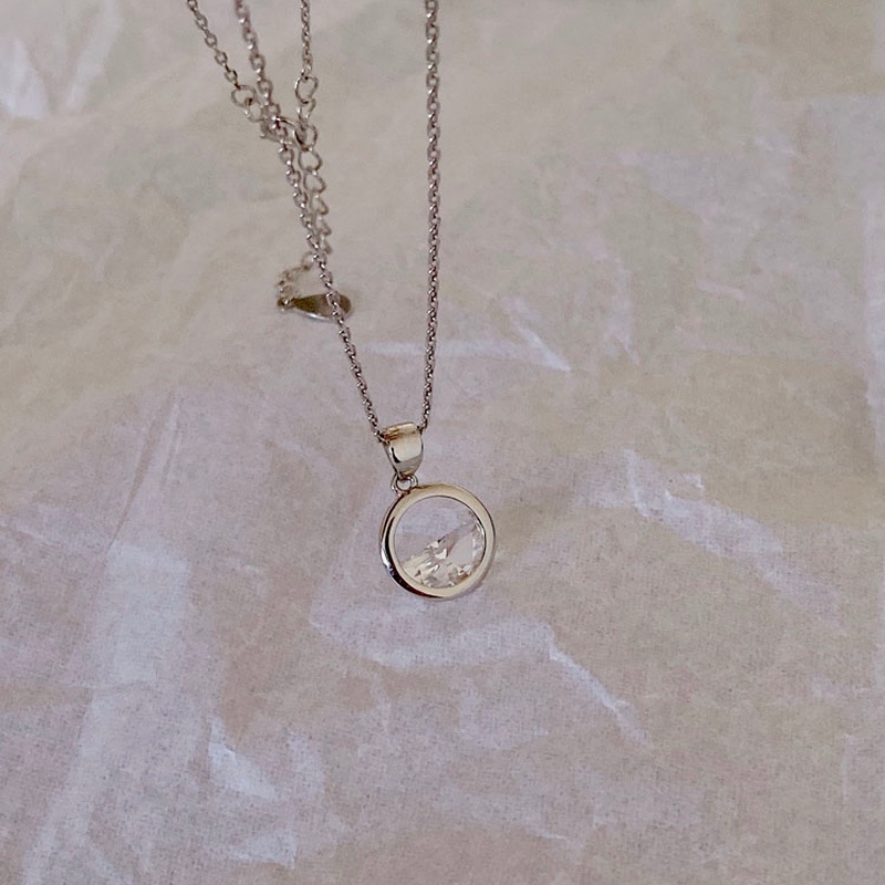 Vòng cổ Mặt Hình Giọt Nước Đính Đá Thời Trang Dành Cho Nữ