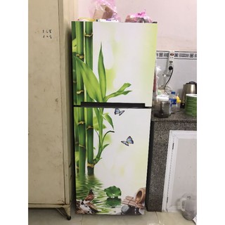 [FREESHIP] 🌱Giấy dán tường tủ lạnh hoạ tiết 3D🌱