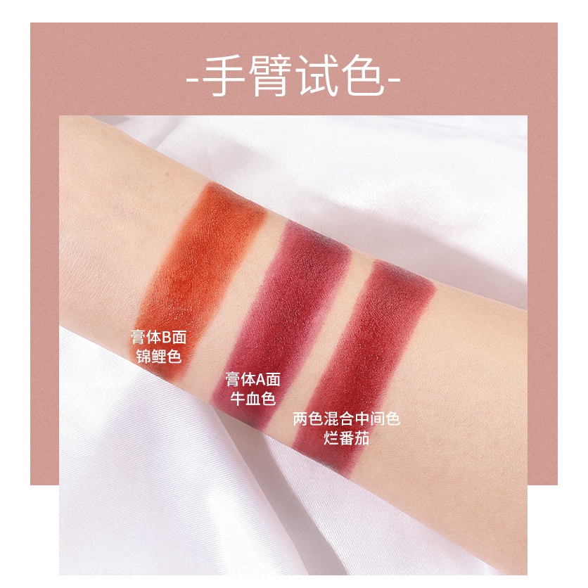 Son môi AGAG chất lì lâu trôi mềm mại 3 màu trong 1 thiết kế vỏ hình vương trượng nữ hoàng | BigBuy360 - bigbuy360.vn