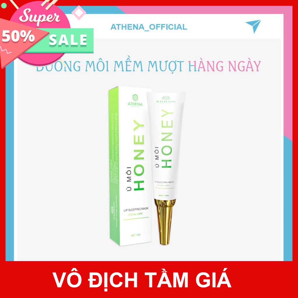 Ủ Môi Honey Cải Thiện Khô, Nứt Nẻ Môi Giúp Môi Căng Bóng