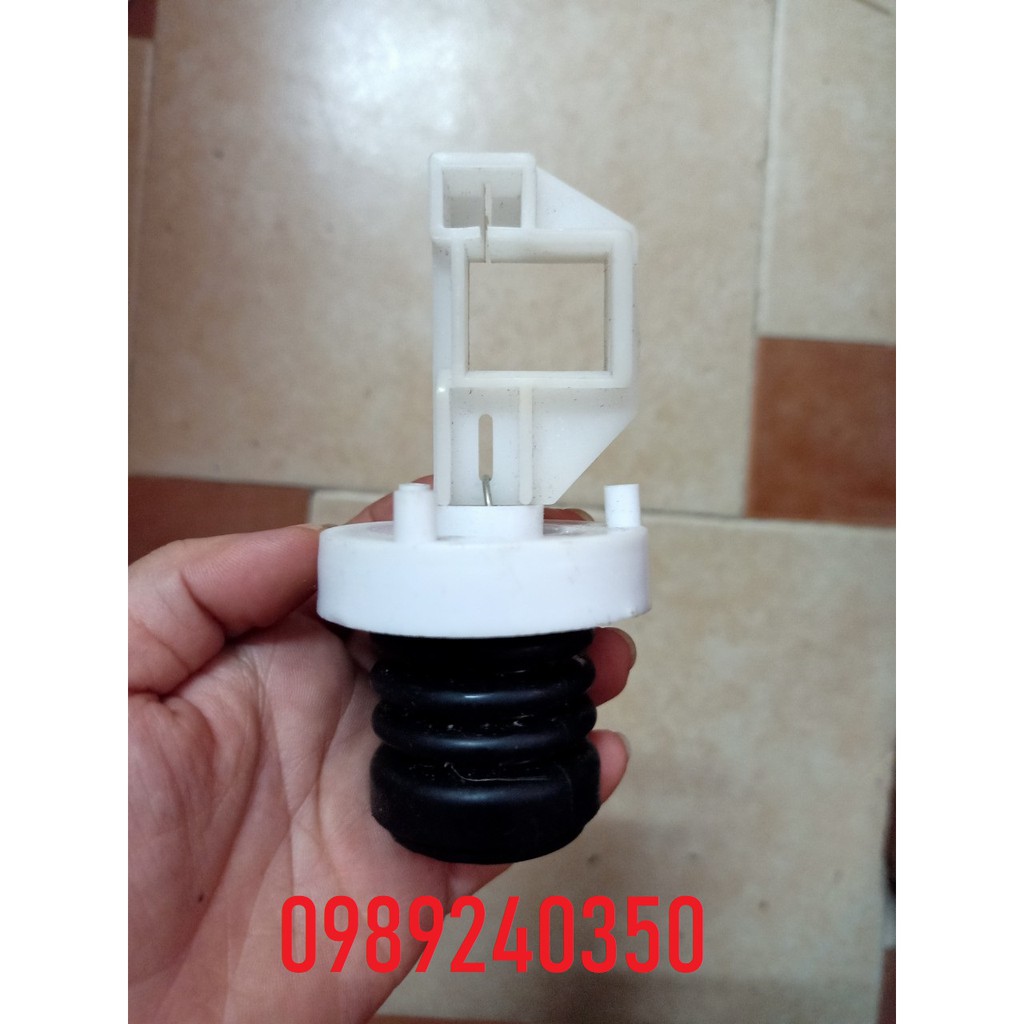 Nấm xả đáy máy giặt liền tay nhựa