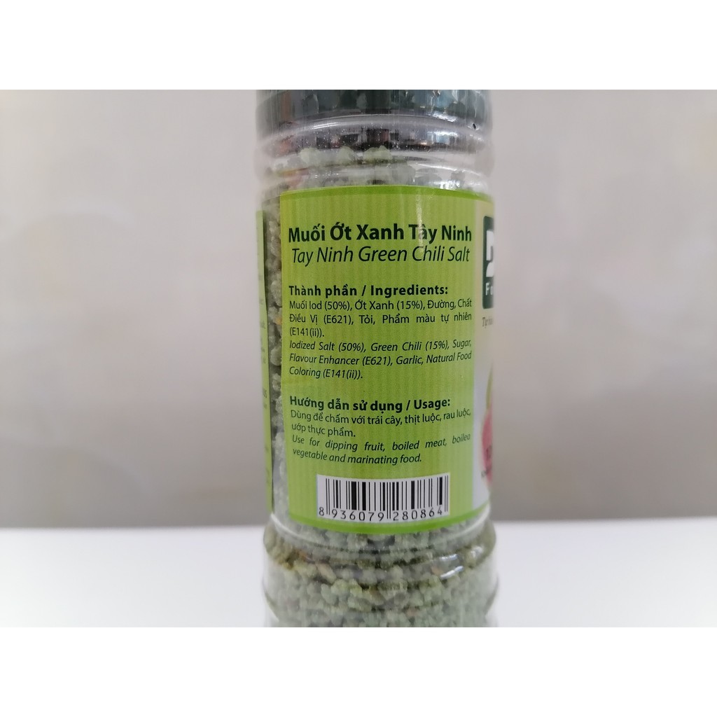 [120g] Muối ớt xanh Tây Ninh [VN] DH FOODS Tay Ninh Green Chili Salt (dhf-hk)