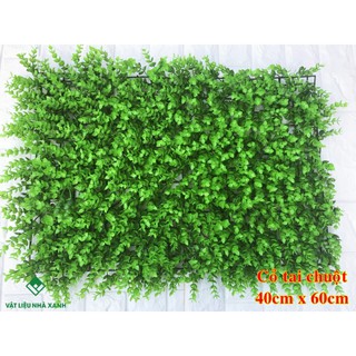 TpHCM - Thảm Cỏ Nhân Tạo| Thảm Cỏ Tai Chuột Nhựa PVC Trang Trí (LOẠI 1)