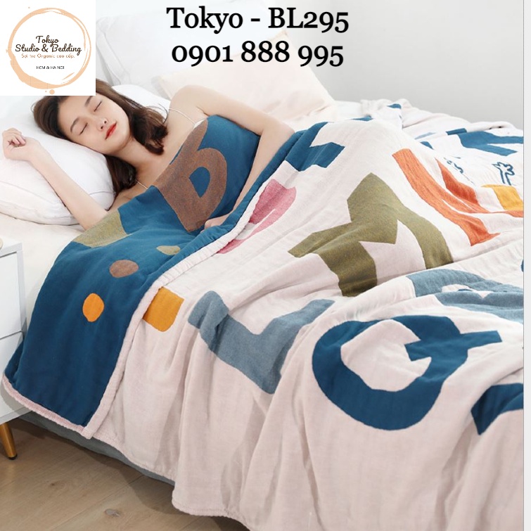 (4)TH Chăn Xô Organic Cotton Dòng Cao Cấp