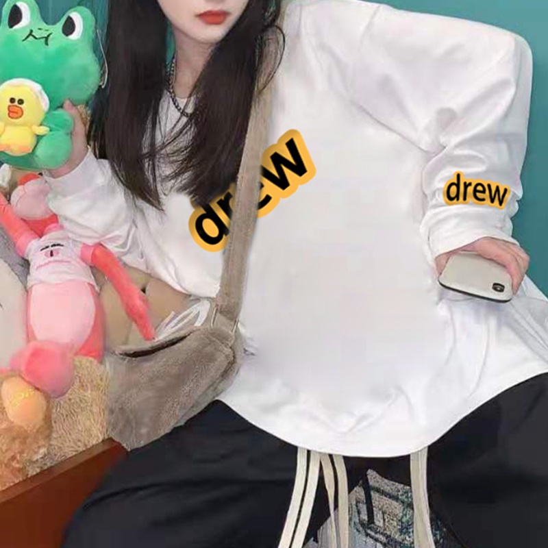 Áo Hoodie nỉ Sweater Drew Hàn Quốc form rộng Unisex - GENZOO