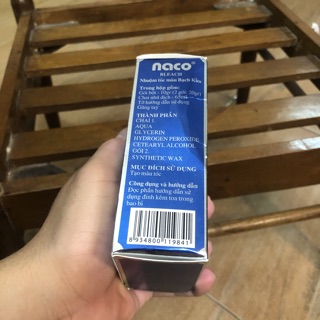 Thuốc Tẩy Tóc NACO BLEACH