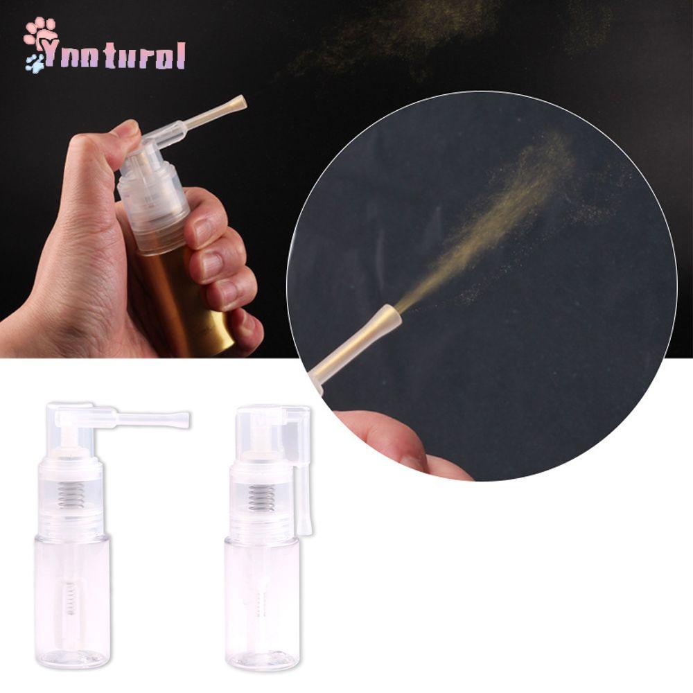 YNATURAL 35ML Adjustable|Powder Mousse Cake Powder Container Glitter Duster Spray Bottle Portable Fondant Baking Color Cake Decorating Tools Powder Bottle Empty Bottles