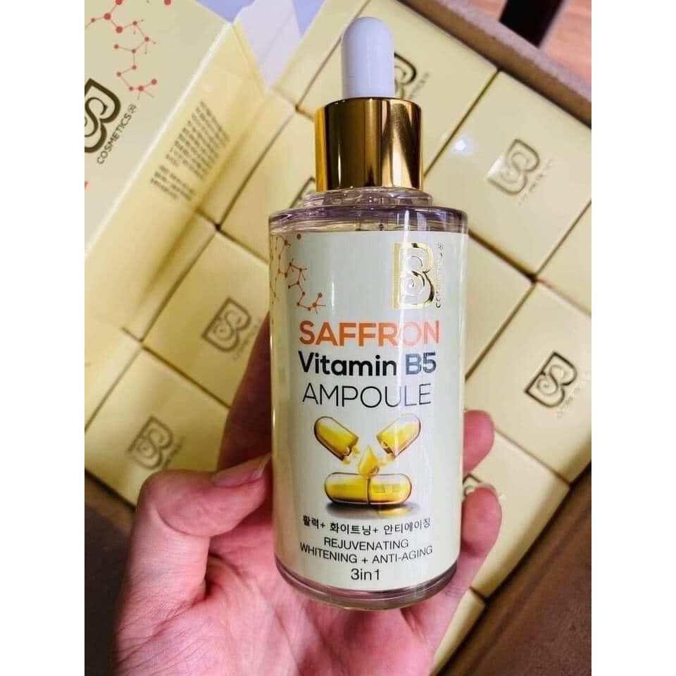 [CHÍNH HÃNG] Serum Saffron Vitamin B5 Chính Hãng, Công Dụng 3 In 1, Trẻ Hoá, Dưỡng Da, Ngăn Ngừa Lão Hoá | BigBuy360 - bigbuy360.vn