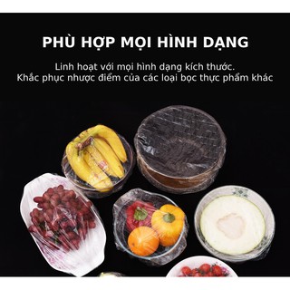Túi 100 Màng Bọc Thực Phẩm Co Giãn Gấu