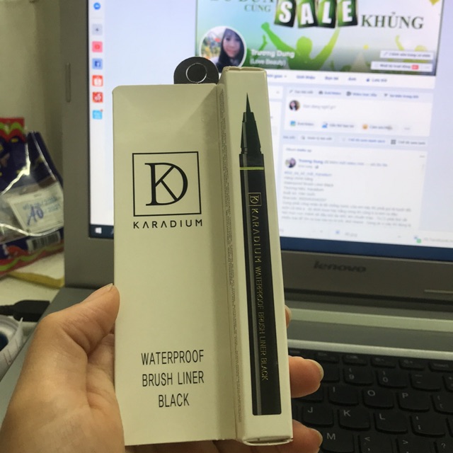 Bút dạ kẻ mắt karadium
