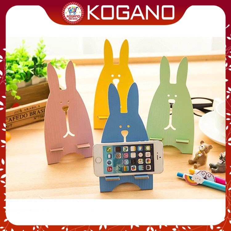Giá đỡ điện thoại KOGANO đỡ điện thoại iPhone, Android, máy tính bảng iPad đa năng hình thỏ đáng yêu TA-001304