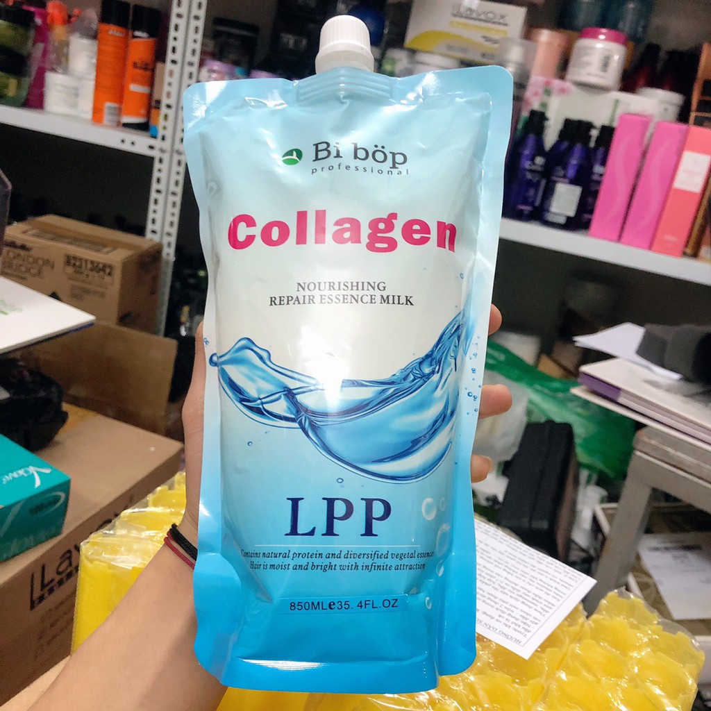 Kem Hấp Ủ Tóc Công Nghệ Sinh Học LPP Collagen 850ml