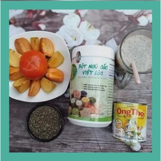 1kg ngũ cốc lợi sữa việt lộc, lợi sữa sau sinh, tốt cho mẹ bầu, thai nhi, trẻ nhỏ, hộp 500g, hàng chính hãng giá ưu đãi