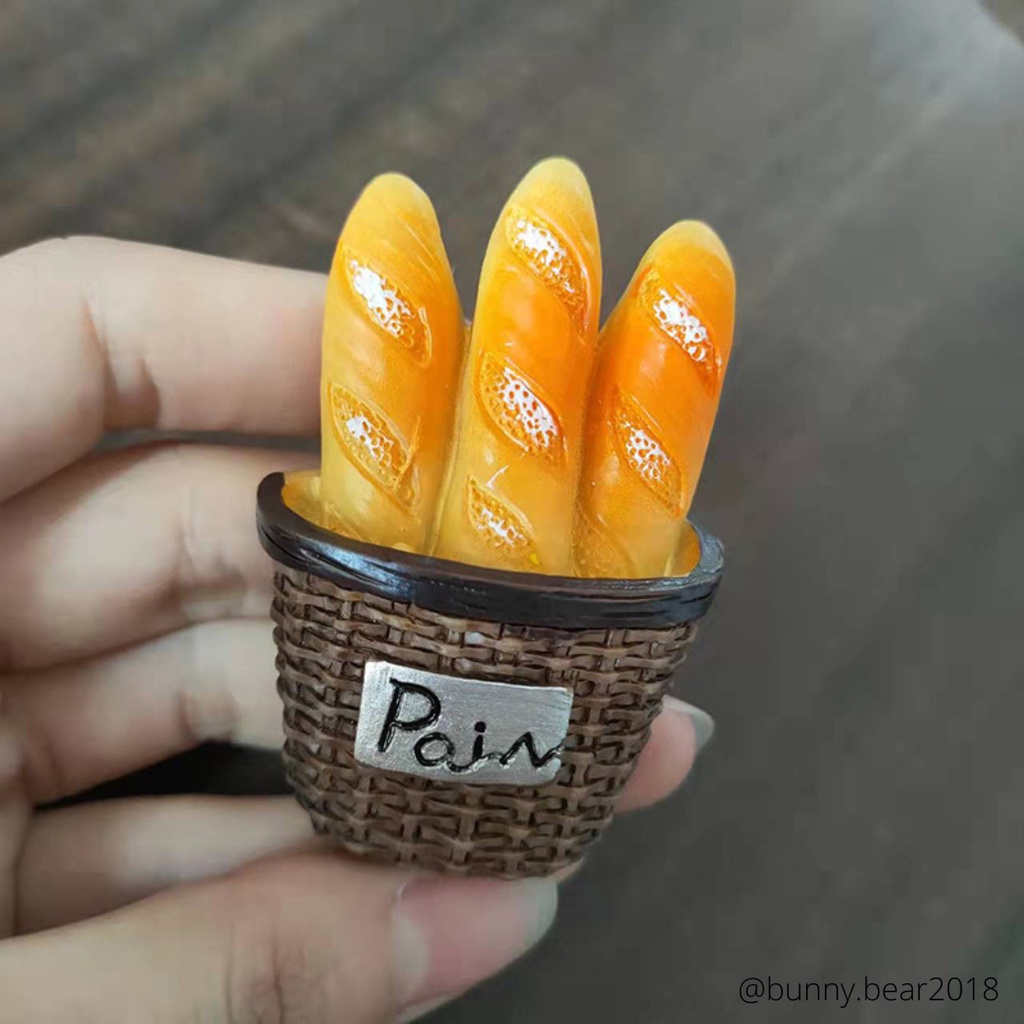 Nam châm hít dán dính tủ lạnh phụ kiện bếp trang trí bếp phong cách Châu Âu