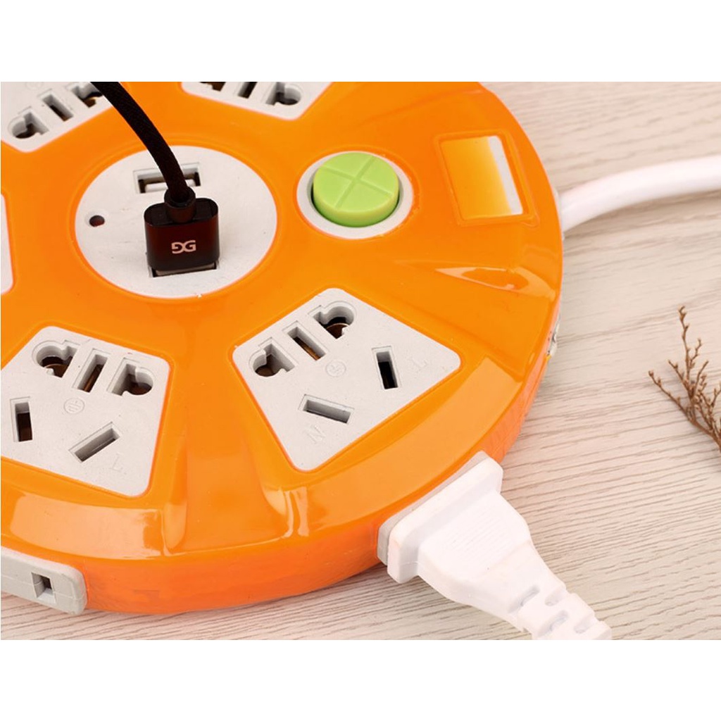 Ổ CẮM ĐIỆN ĐA NĂNG COMET 220V 10A CHỊU TẢI CAO, tích hợp cổng USB sạc nhanh