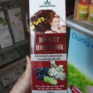 Dầu gội thảo dược bồ kết hoa bưởi