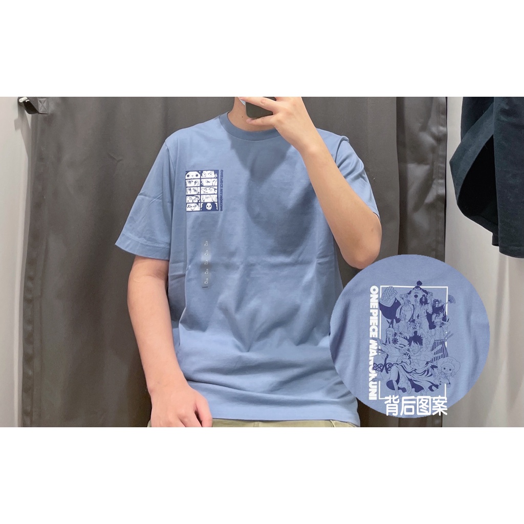 Hàng Có Sẵn Áo Thun cotton Tay Ngắn In Hình anime Uniqlo One Piece King of Thieves Cho Nam Và Nữ Vào Mùa Hè 440673