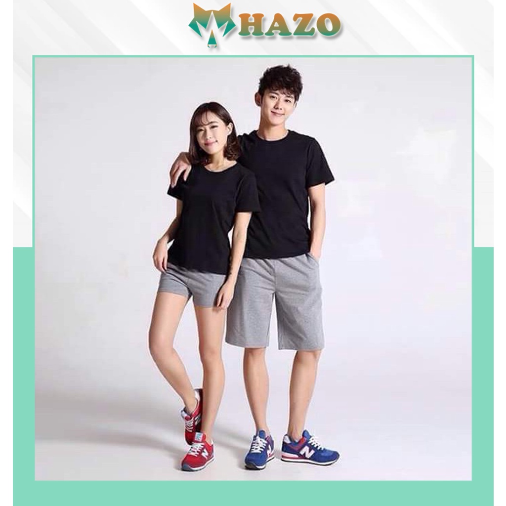 Az 69 Áo Thun  Tay Lỡ Chất Cotton  Dày Dặn  Áo Thun Trơn - Hazo