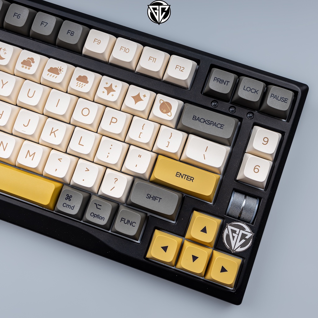Keycap Shimer V3 Layout MAC/WIN 139 nút bàn phím cơ Thick PBT XDA 9.5MM