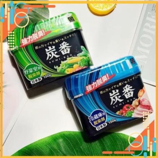 Sáp Khử Mùi Tủ Lạnh Than Hoạt Tính/ trà xanh 150g (Nhật Bản)