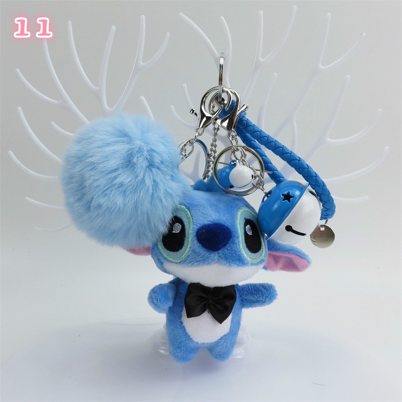 Móc khóa hình stitch nhồi bông xinh xắn