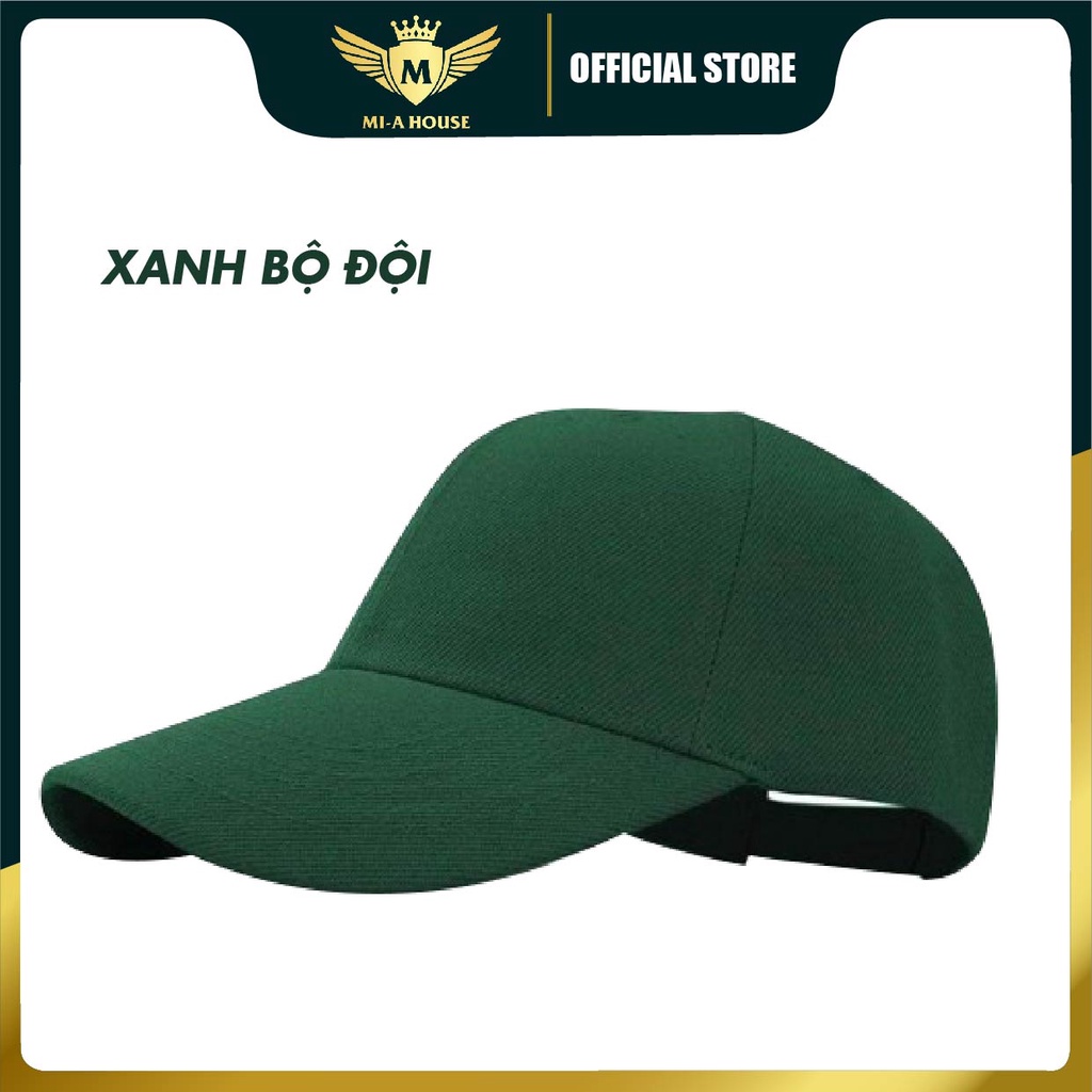 Nón lưỡi trai trơn - nhiều màu