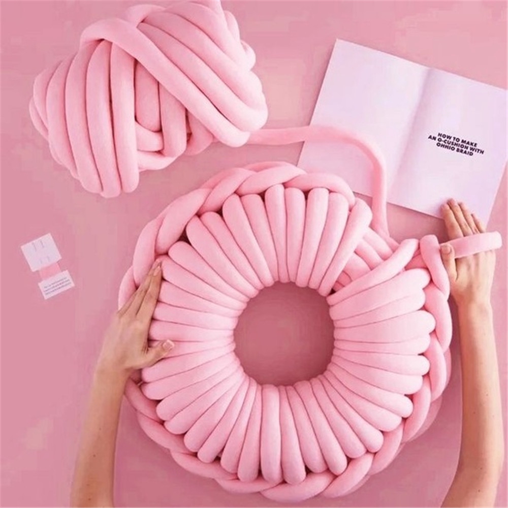 Cuộn Len Sợi To 250g/500g Nhiều Màu Tùy Chọn