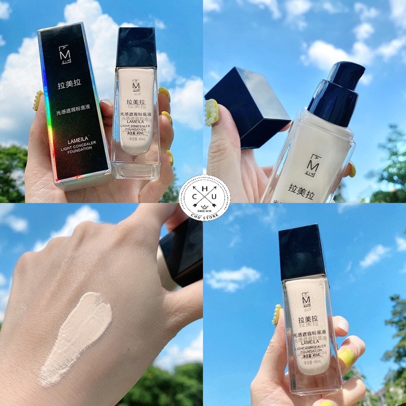 Kem Nền Che Khuyết Điểm BB Cream Lameila Light Concealer Foundation