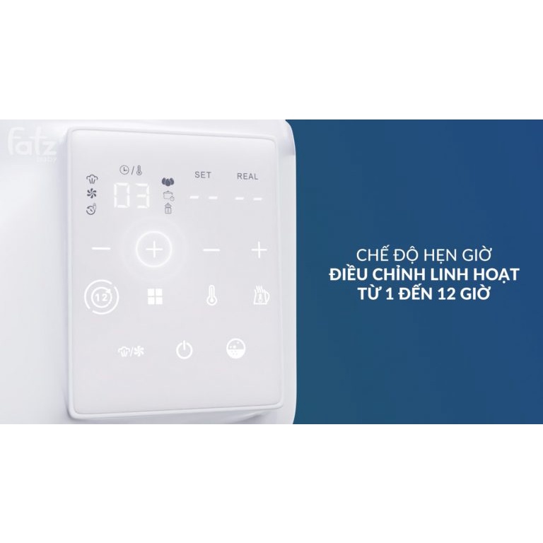 Máy tiệt trùng sấy khô, hâm sữa và đun nước đa năng Fatz Baby Multimax 3 - Bảo hành 12 tháng