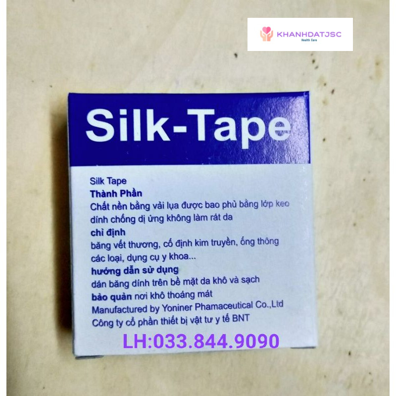Băng dính y tế Silk - Tape các loại