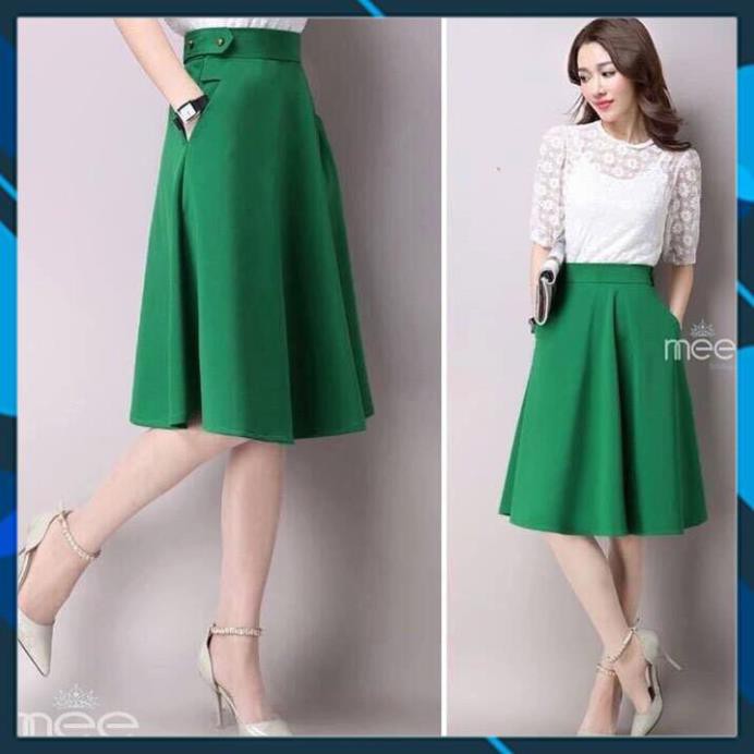 [ Cao Cấp ] Chân váy xòe công sở siêu đẹp CV02 [ Siêu Rẻ ] | BigBuy360 - bigbuy360.vn
